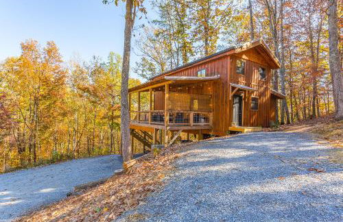 Cozy Cabin Retreat w/ Hot Tub & Nature Views - Foto 42