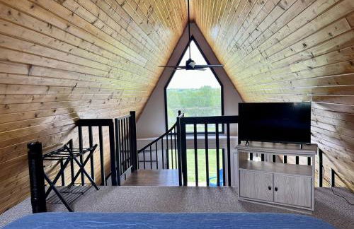 3 A-Frame Cabins w Hot Tubs Near Wine Trail - Foto 30