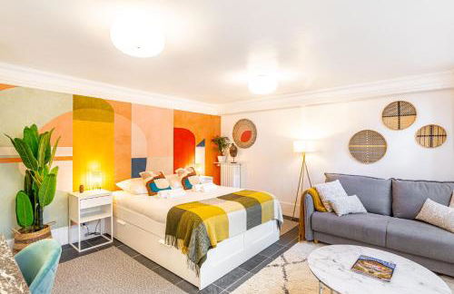 Modern Apartement Grand Paris, TV Salon, Sharing Garden, Villa des Ammonites - Foto 1