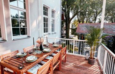 Oasis Appart - Wohnen im Königspark - Elbhang Dresden - große Terrasse - Netflix - TG - Foto 18