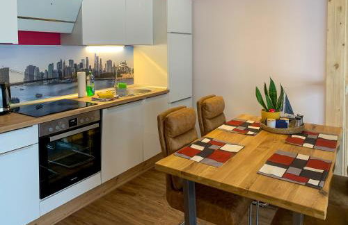 Top-moderne Ferienwohnung und Apartments auf früherem wunderschönen Bauernhof im Elbe-Elster-Kreis in Brandenburg bei Herzberg-Elster, Schönewalde, Holzdorf - Foto 9