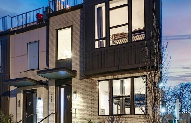 Luxury Townhome With Rooftop Deck Skyline Views - Foto 40