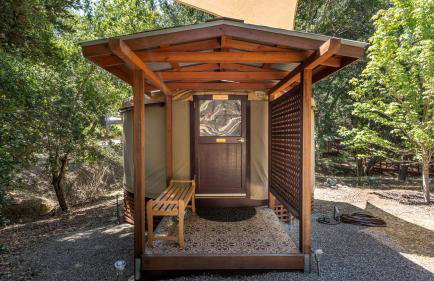 Cozy Romantic Yurt Rental in Woodlands near California Beach Town of Cayucos - Foto 6