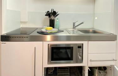 1,5 Zimmer Apartment in S-Bahn Nähe, 35 qm, max 4 Pers, zentral, private Terasse, Internet 250 MBit - Foto 15