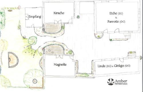 Amber Ferienhain - Ferienhaus 'Magnolie' mit verwunschenem Garten & privater Sauna - Foto 20