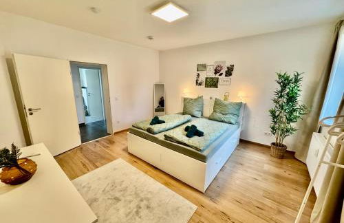 FeWo-Palmtrees 3 - Große und moderne 2 Zimmerwohnung mit Süd-West Balkon in Gladbeck-Mitte nähe Movie Park und Arena AufSchalke - Foto 2