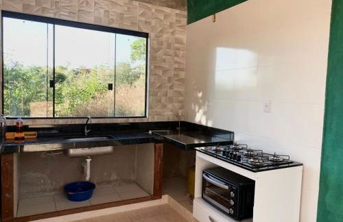 RANCHO NATURE piscina e hidromassagem no LAGO CORUMBÁ 4 ALEXANIA - Foto 25