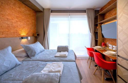 Estúdio charmoso com vaga e sacada a 50 metros do Metrô Luz - Foto 9