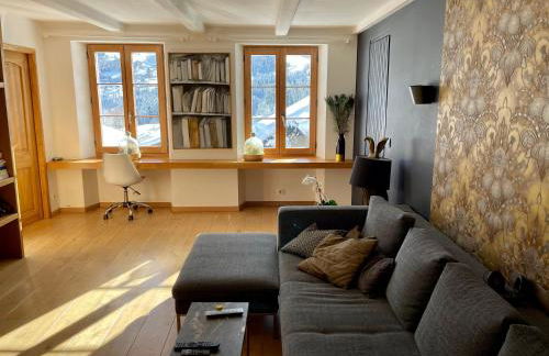 Chalet à Megève-Vauvray - Grands Appartements , vue Mont Blanc - Foto 6