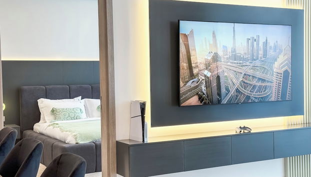 High Floor Burj Khalifa View Apartment - Foto 3, Habitación