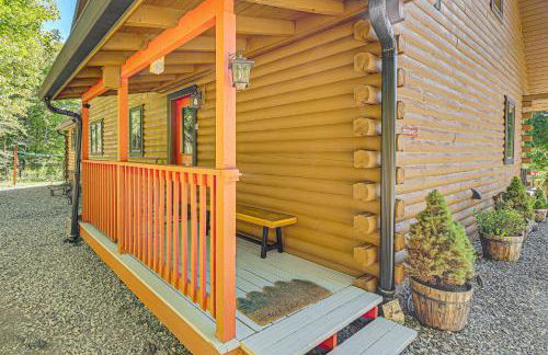 Deck and Mtn Views Log Cabin By Snowshoe Mountain! - Foto 32