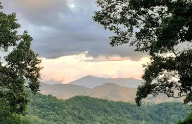 Treetops Cabin easy to Asheville with fast wifi and great view - Foto 31