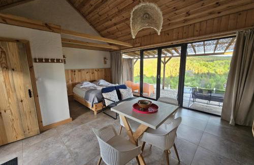 Stodoły w Bieszczadzie domy z basenem i widokiem na góry - Photo 30