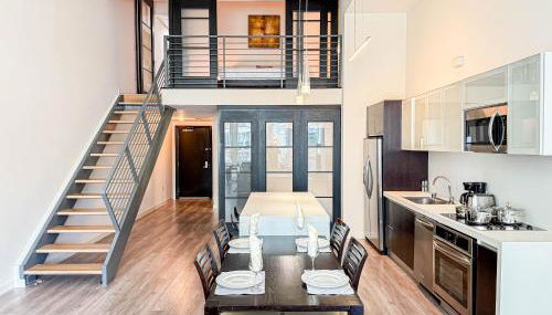 Relax and recharge in this elegant 2BR loft - 108 - GL - Foto 4, stove, pet friendly
