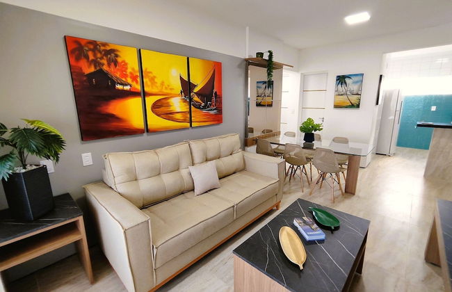 Apartamento 2 suítes lindo e vista mar - Foto 14