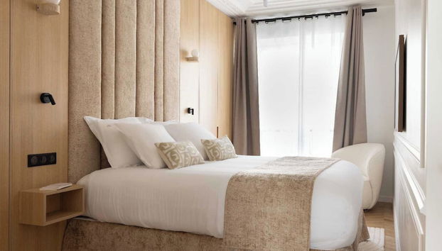 Chic Apartment With AC - 3br/6p - Palais Garnier - Foto 3, Habitación