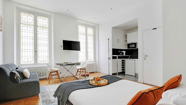 Charming Studio - 3P - Le Marais - Foto 5, Habitación