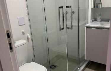 Studio perto Shopping Estação com Piscina interna aquecida, Academia e Terraço Lindo pôr do Sol - Foto 7