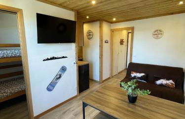 Risoul 1850 studio Résidence LesFlorins2 pour 4 pers avec accès direct sur les pistes - Foto 6