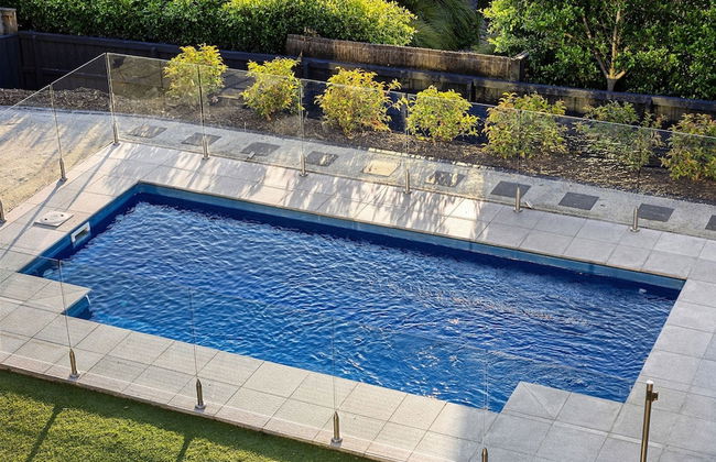 Clifftop Family Retreat With Views Pool - Foto 14