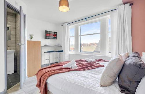 Bright 2D Studio in Longton Near Alton Towers with Smart TV and Self Check-In - Foto 8