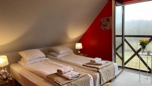 Szarejkowe Wzgórza całoroczny domek z balią na tarasie - Foto 2