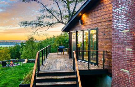 Modern Catskills Escape w Open Living Steam Shower Hot Tub w Mountain Views Minutes from Woodstock Trails Suncliff Vista - Foto 32