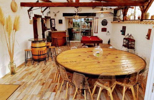 "Domaine 1902"piscine,billard,boulodrome,14 pers - Foto 19