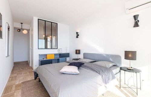 Villefranche Sur Mer:Appartement-villa, Vue mer, jardin, parking. - Foto 18