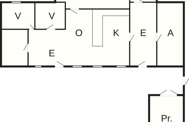 4 Person Holiday Home in Asaa - Foto 13