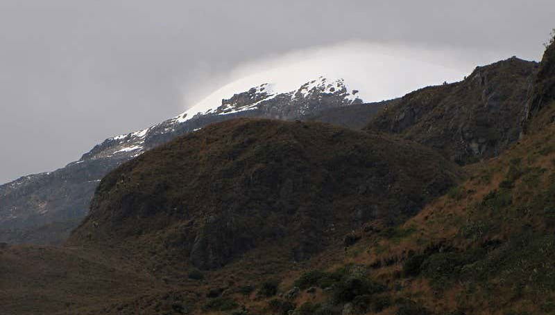 Summit of the Santa Isabel Volcano