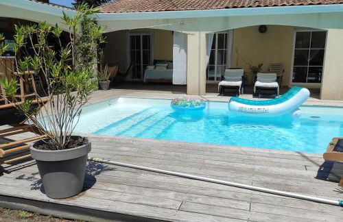 Cosy&Charme piscine chauffée Bassin d'Arcachon - Foto 14