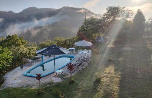 CHÁCARA DOMINGOS MARTINS - SANTO GRAAL - Montanhas, Corredeiras, Piscina, Natureza e Paz - Foto 41