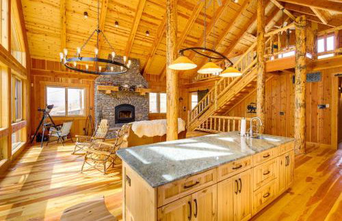 Nordic Style Lodge with Deck on 80 Acres in Arlee - Foto 11