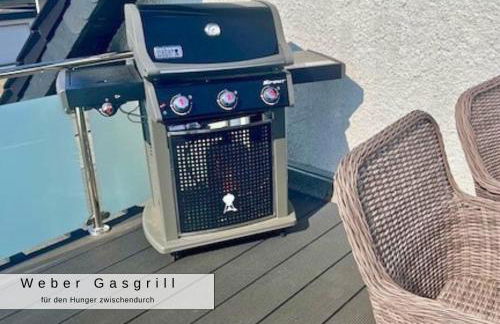 Harz-Fewo Weitsicht, modern & ruhig mit 2 Balkonen, Jura Kaffeevollautomat, Kaminofen, Gäste mit Hund willkommen - Foto 9