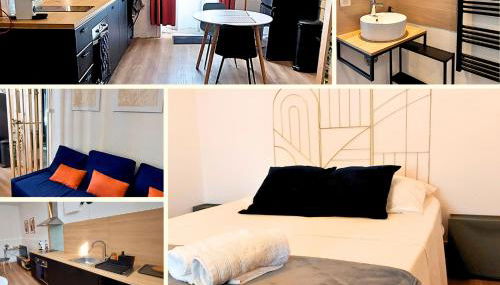 ArtKlein * T1 tout confort - Fibre -Halles Diderot - Foto 2