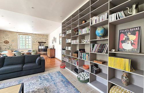 Magnifique villa en pierres au cœur de Saint Antonin Noble Val - Piscine et jardin privés -10 personnes - Foto 22