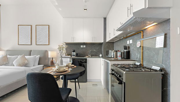 Stylish Suite Studio In JVC - Foto 4, Habitación