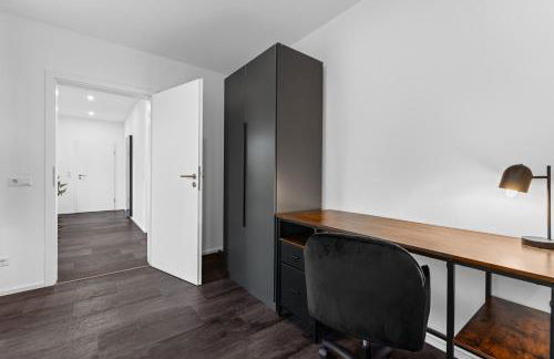 Iller Homes Memmingen - Moderne Fewos mit Terrasse für bis zu 7 Pers mit Parkplätzen - Foto 10