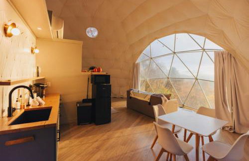 Asheville Luxury Glamping Dome - Mountain Views, and Hot Tub! - Foto 19