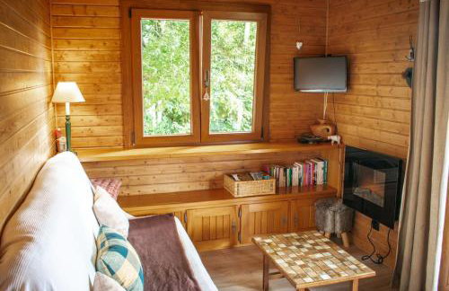 Chalet entier, vue panoramique, ruisseau et sauna. - Foto 42