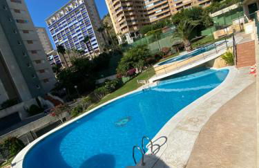 Apartamento Benidorm con piscina en la playa - Foto 15