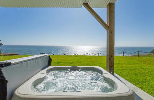 Dolphin by OceanviewHotTubs Oceanfront Shelter Cove Tesla - Foto 32