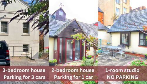 Vernon Place town centre, Vernon Cottage 3-bed with parking, 1A Vernon Court 2-bed with parking, 1B studio no parking, off the High Street next to Sandford Park - Photo 3