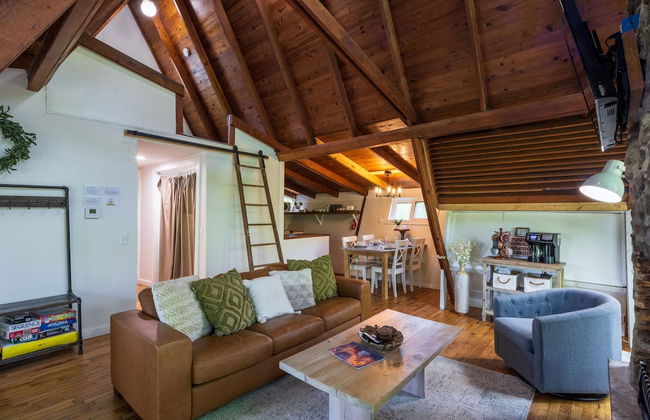 Lake View Hot Tub Modern A-frame - Foto 8