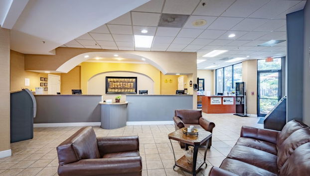 Sitzecke in der Lobby