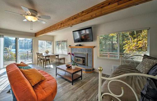 Beautiful Cabin Rental with Private Hot Tub on the Skykomish River in Washington - Foto 21