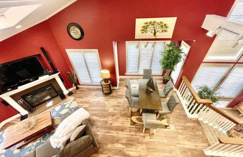 80BPD, Four bedroom, two 1 2 bath log-sided condo with lake view , garage condo - Foto 8