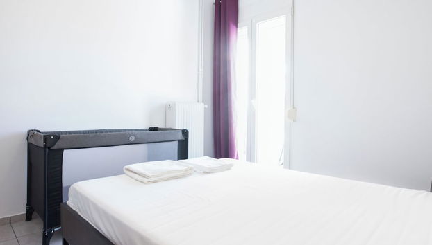 Stylish 1 Bd Apt w Balcony in Petralona - Foto 5, Habitación
