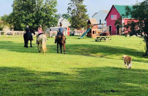 Large Log Cabin Chalet w/ Hot Tub - Horses & Lake! - Foto 56